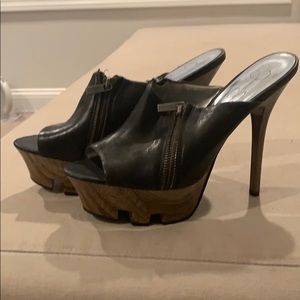Jessica Simpson Aspen High Heel Mules